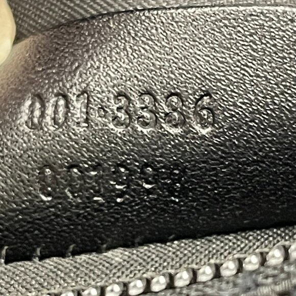 Gucci Black GG Canvas Hobo Bag w/ Leather Trim - Preowned - Picture 16 of 16